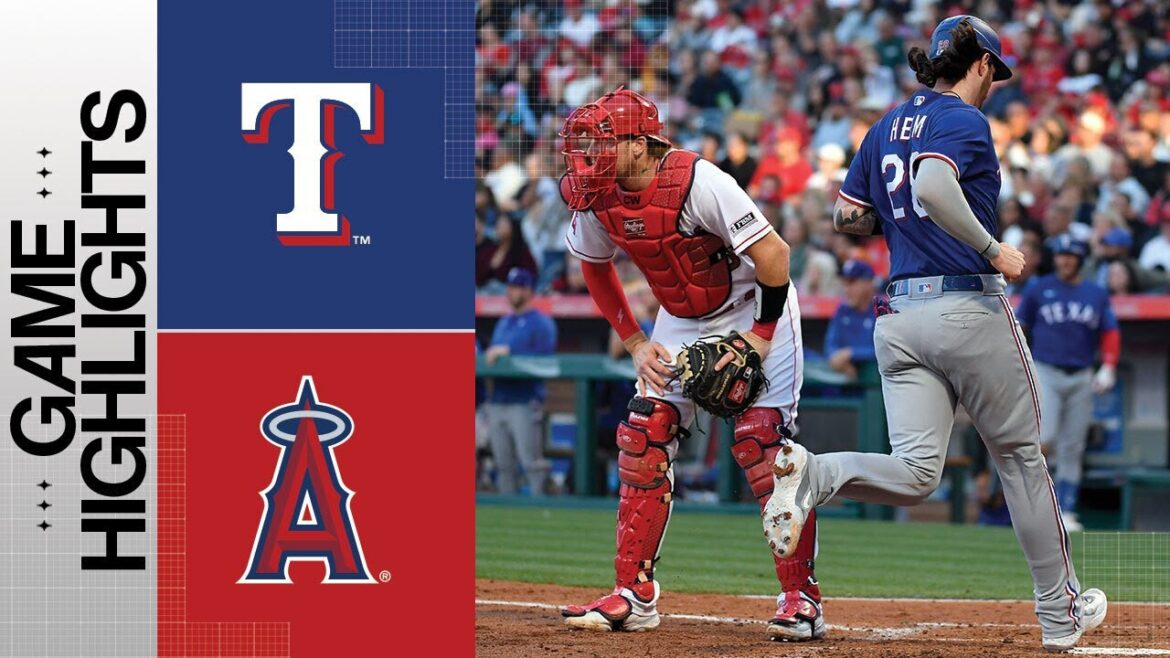 Faits saillants du match Rangers contre Angels (06/05/23) |  Faits saillants de la MLB