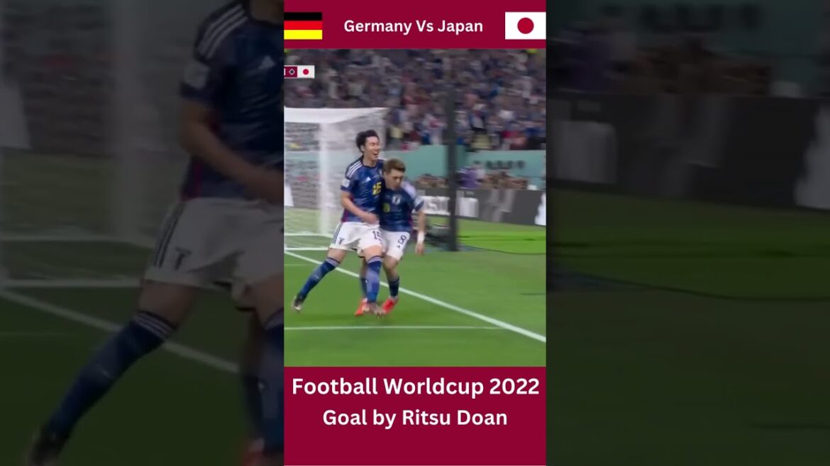 Allemagne Vs Japon - But de Ritsu Doan - FIFA 2022