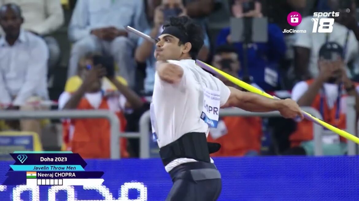 Neeraj Chopra remporte le #DohaDL - Diamond League |  JioCinéma & Sports18
