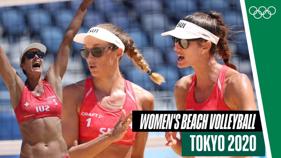 🏐 Match pour la médaille de bronze de volleyball de plage féminin |  Tokyo 2020