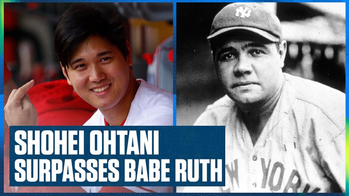 Shohei Ohtani (大谷翔平) surpasse Babe Ruth au bâton après son dernier départ |  Flippin 'Chauves-souris