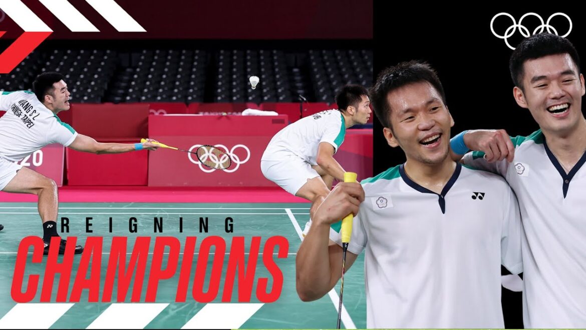 Lee Yang et Wang Chi-lin - Badminton double hommes |  Champions en titre