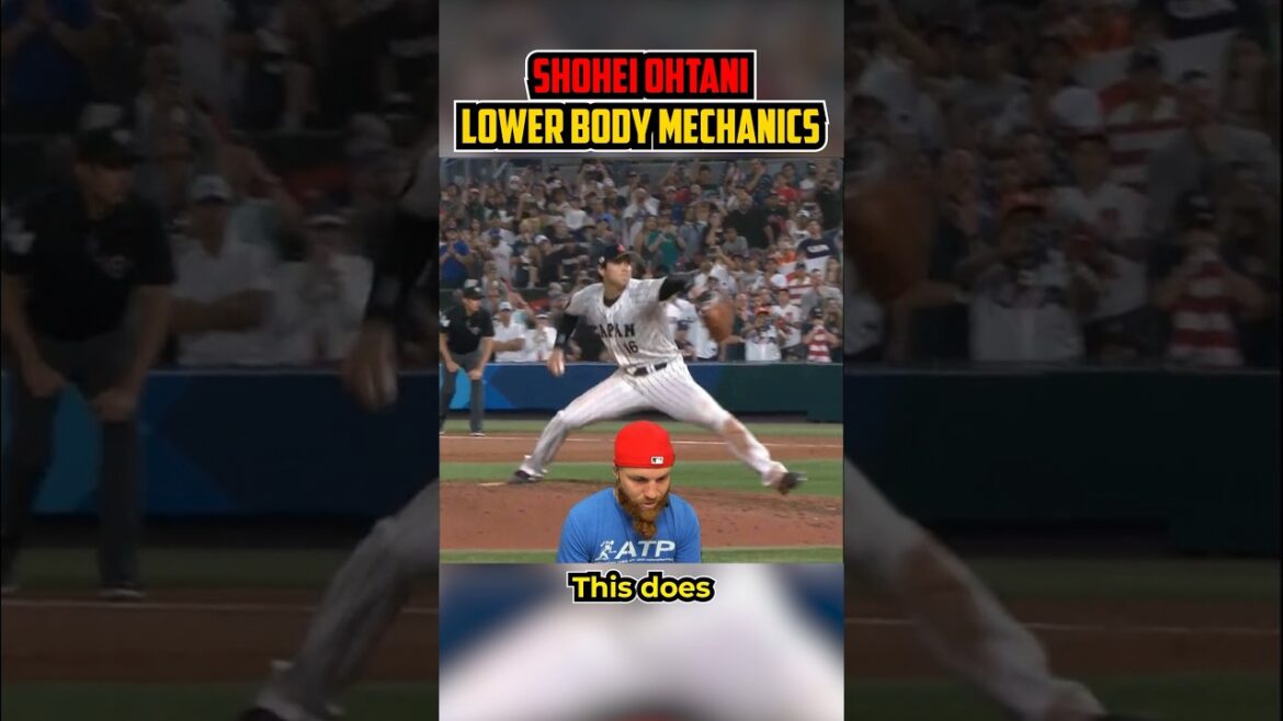 Shohei Ohtani Mécanique du bas du corps |  #shorts