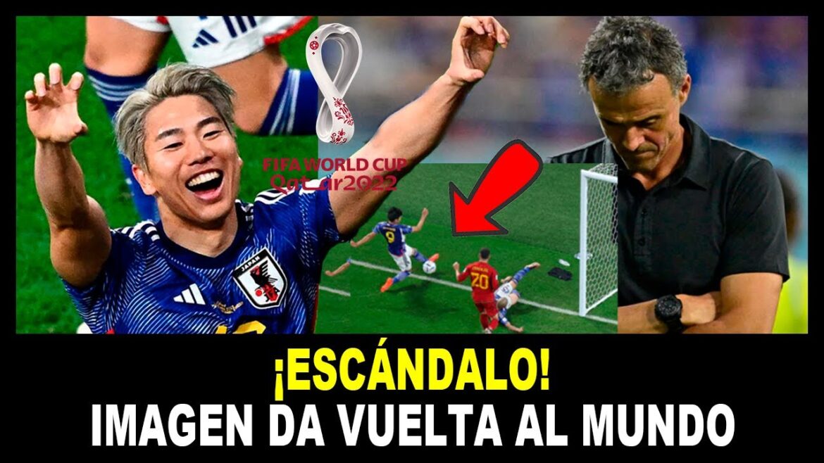 C'était le but controversé du Japon contre l'Espagne que la VAR a validé au Qatar 2022