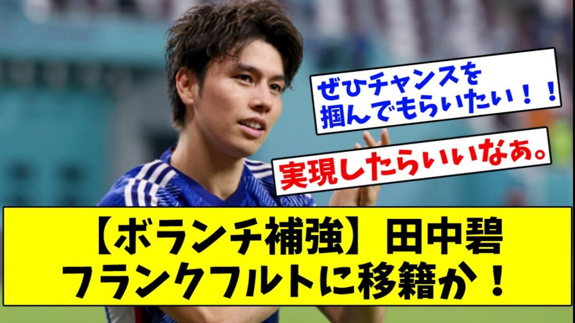 [Renfort Volontaire]Midori Tanaka transféré à Francfort !