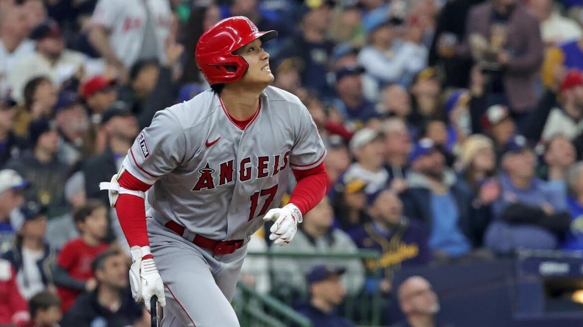 Le 7e coup de circuit de Shohei Ohtani s'accompagne d'une explosion imposante de 413 pieds qui atteint 162 pieds de hauteur!