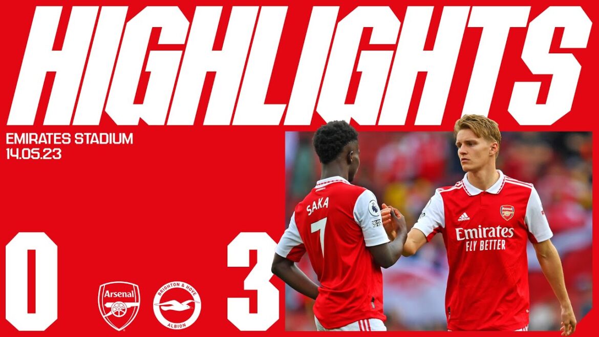 POINTS FORTS |  Arsenal 0-3 Brighton & Hove Albion |  première ligue