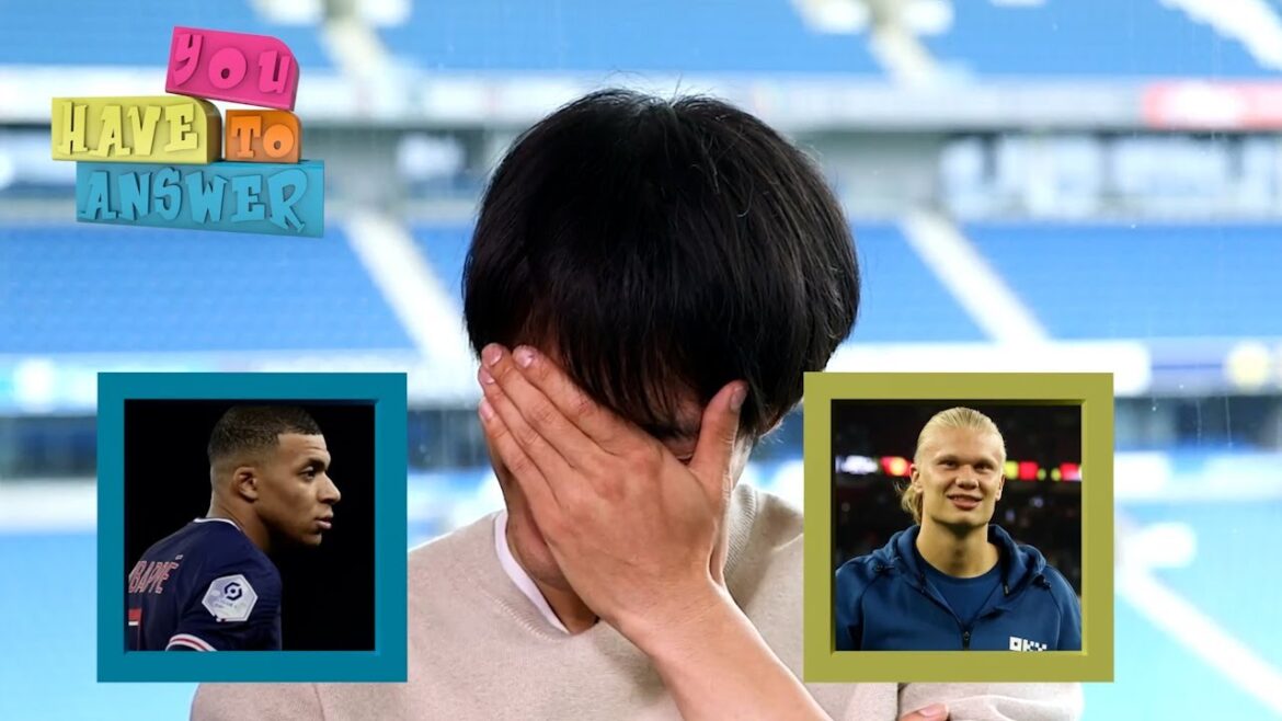 Mbappé ou Haaland ?  Crystal Palace ou Brentford ?  Kaoru Mitoma prend 'Vous devez répondre' |  ESPN FC