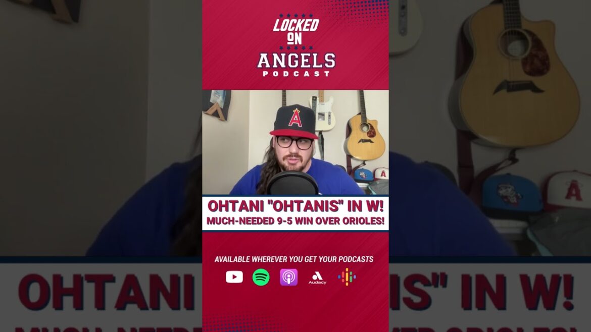 Shohei Ohtani FAIT TOUT dans Angels Victory !  #angesbaseball #anges #gohalos #shoheiohtani