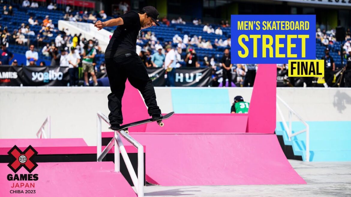 Skateboard Street Homme : COMPÉTITION COMPLÈTE |  X Games Japon 2023