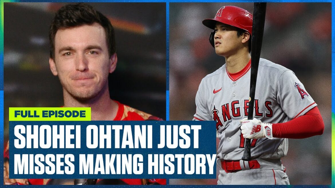 Shohei Ohtani (大谷翔平) est à deux doigts de refaire l'histoire et PLUS !  |  Flippin 'Chauves-souris