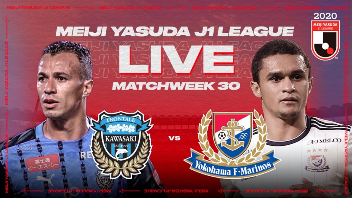 EN DIRECT |  Kawasaki Frontale contre Yokohama F·Marinos |  Semaine 30 |  2020 |  Ligue J1