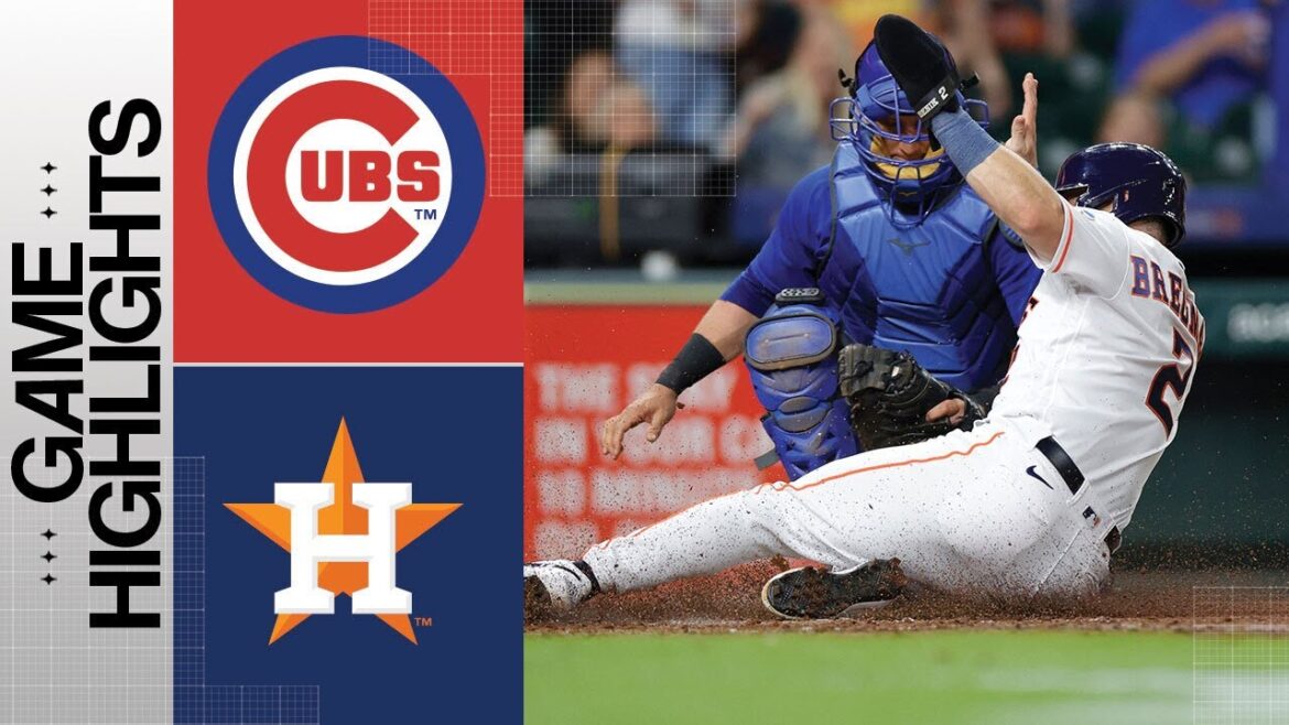 Faits saillants du jeu Cubs vs Astros (17/05/23) |  Faits saillants de la MLB