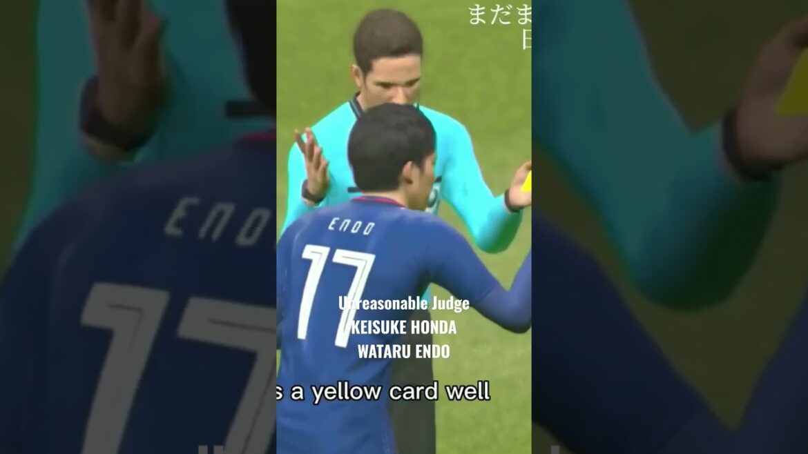 Jugement déraisonnable Keisuke Honda et Wataru Endo Jugement déraisonnable Keisuke Honda et Wataru Endo