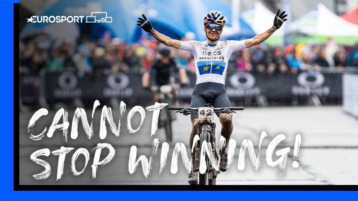 Tom Pidcock se remet d'une mauvaise chute pour remporter la Coupe du monde olympique de ski de fond |  Eurosport