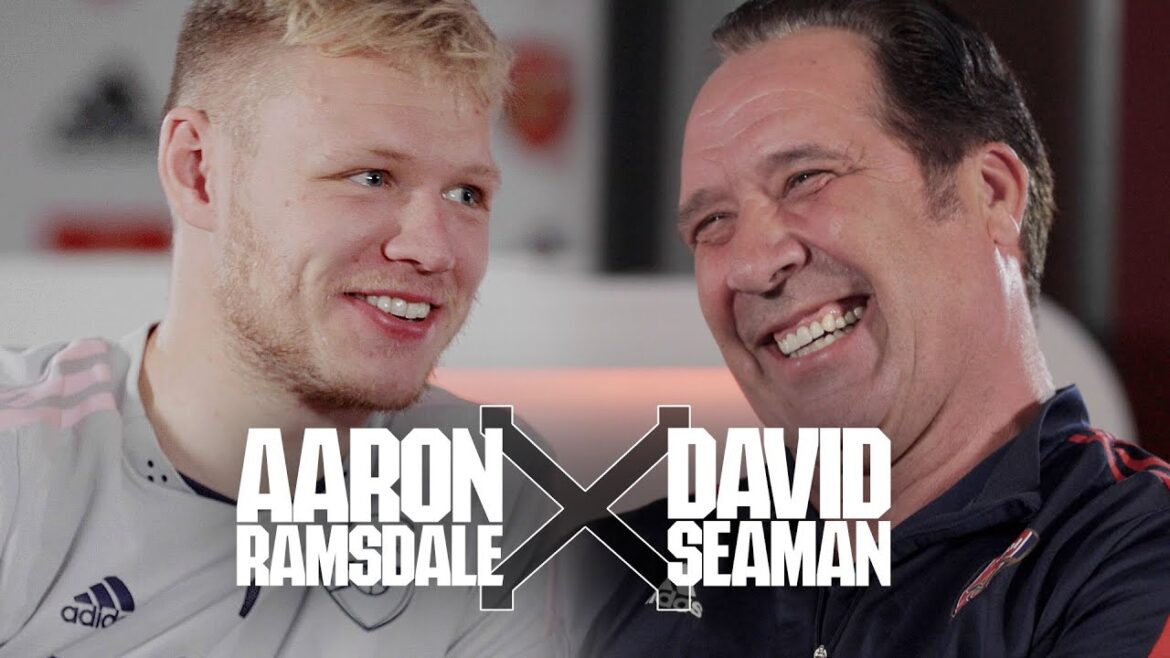 Aaron Ramsdale x David Seaman |  Meilleures économies, nouveau contrat et plus