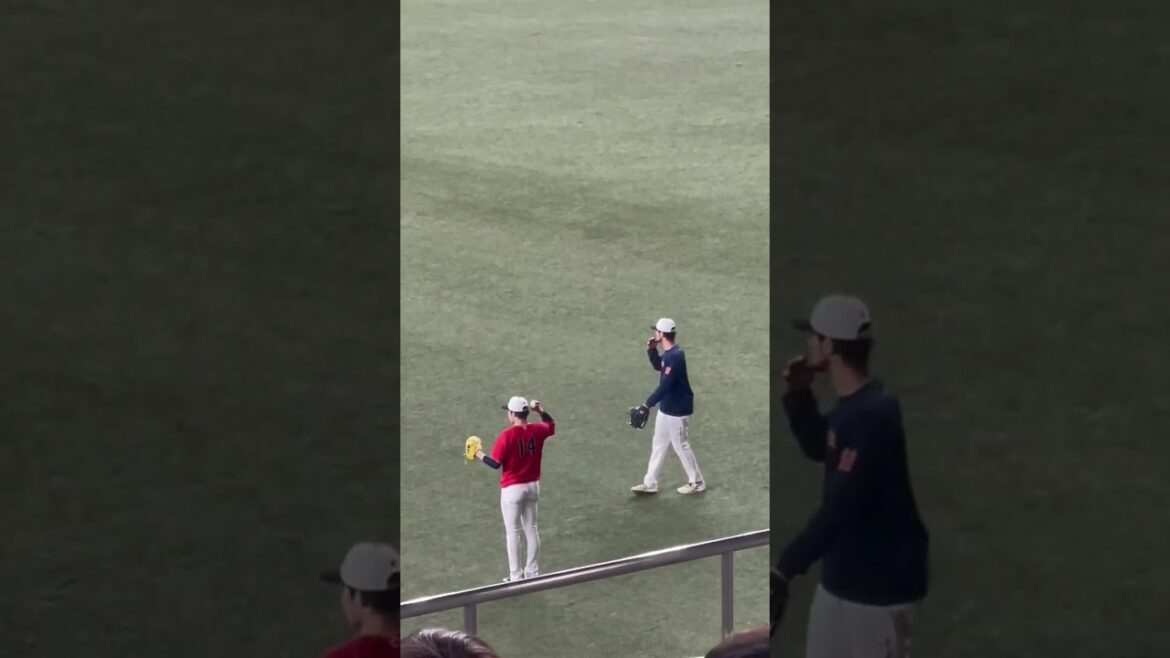 [Le lanceur Aki Sasaki apprend le curseur du lanceur Yu Darvish ③]Kyocera Dome Samurai Japan 2023/3/7