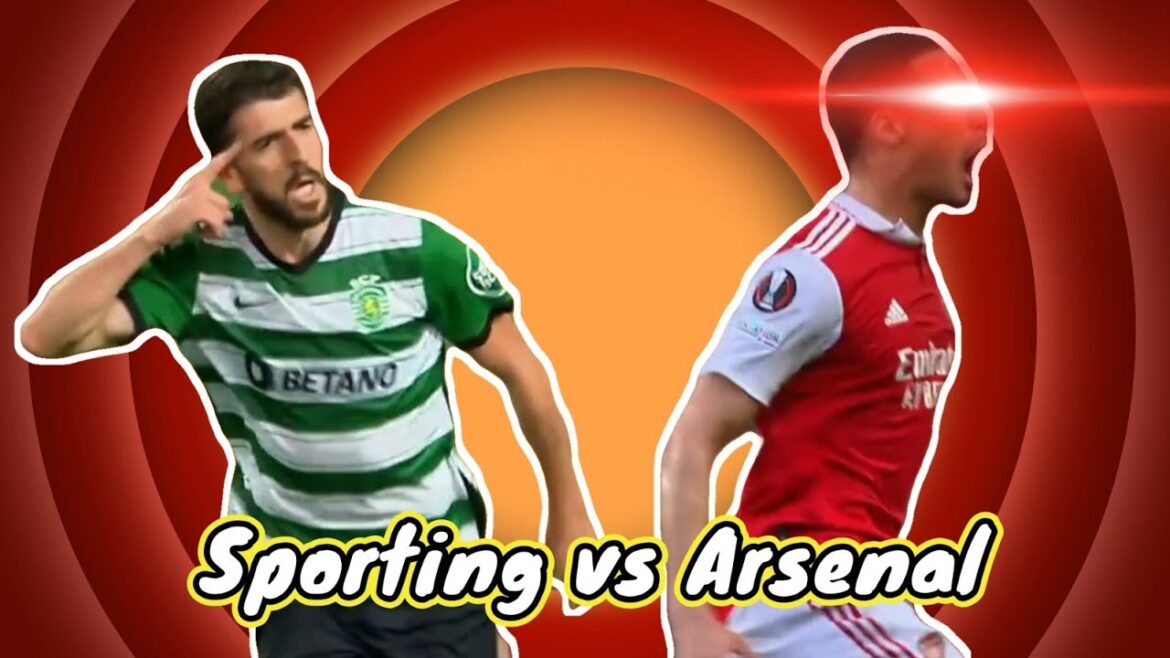 Sporting vs Arsenal - temps forts : 2 - 2 #temps forts #football