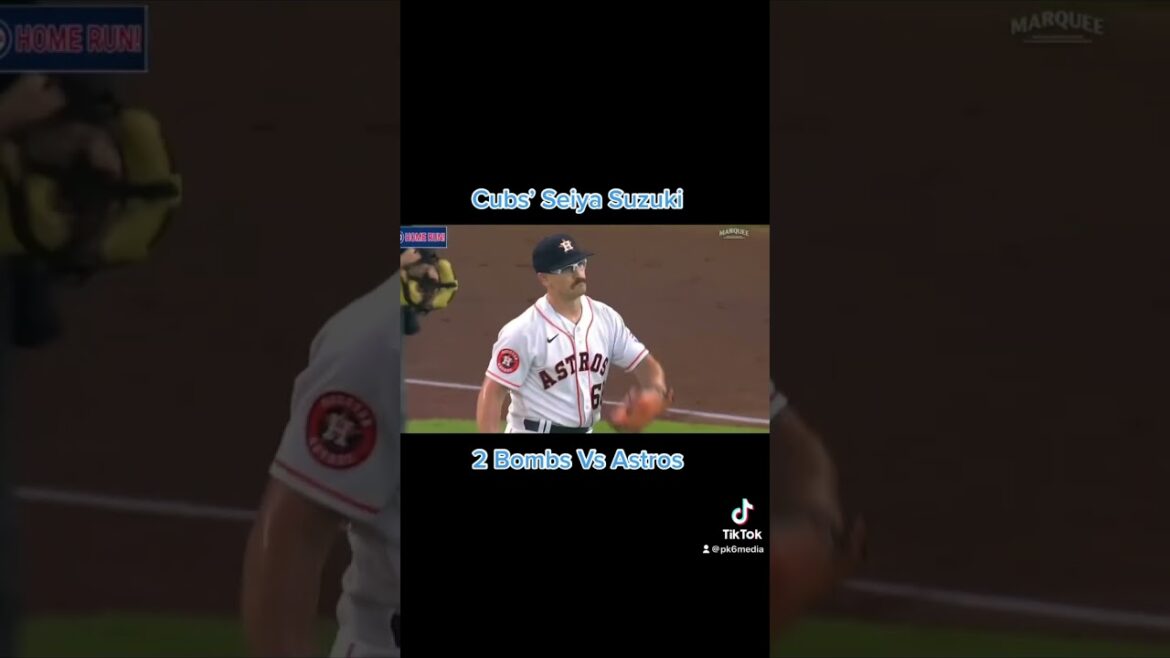 Home Run Extravaganza: Seiya Suzuki Epic 2-Homer Day des Cubs!  #shorts