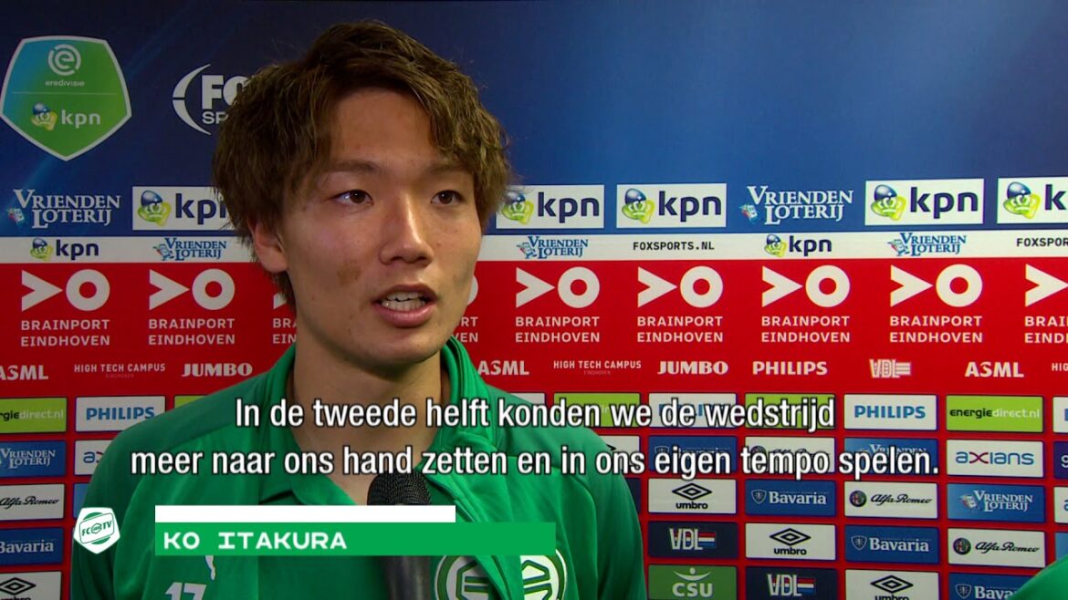 Van Hintum et Itakura sur Ajax - FC Groningen