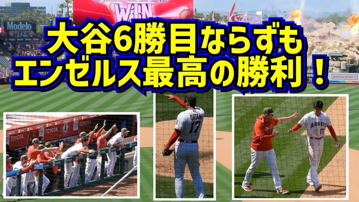 Meilleure victoire !!  ️ Shohei Ohtani est ravi de la victoire de l'équipe même si ce n'est pas la 6ème victoire[Vidéo locale]5/21 vs Twins ShoheiOhtani Angels