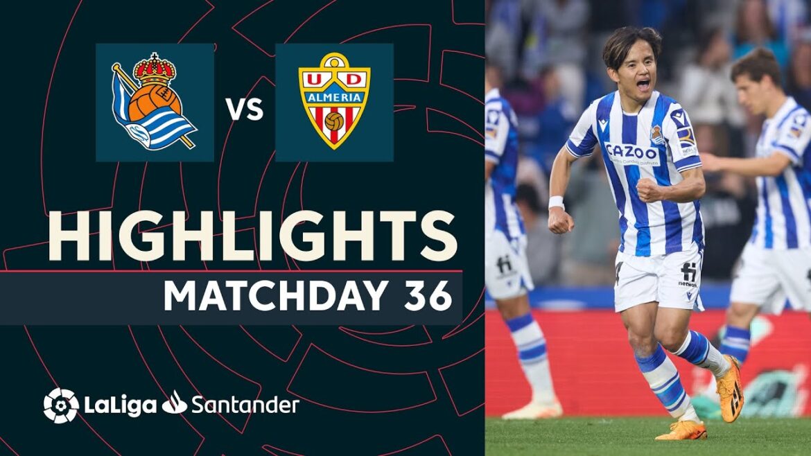 Résumé de Real Sociedad vs UD Almería (1-0)