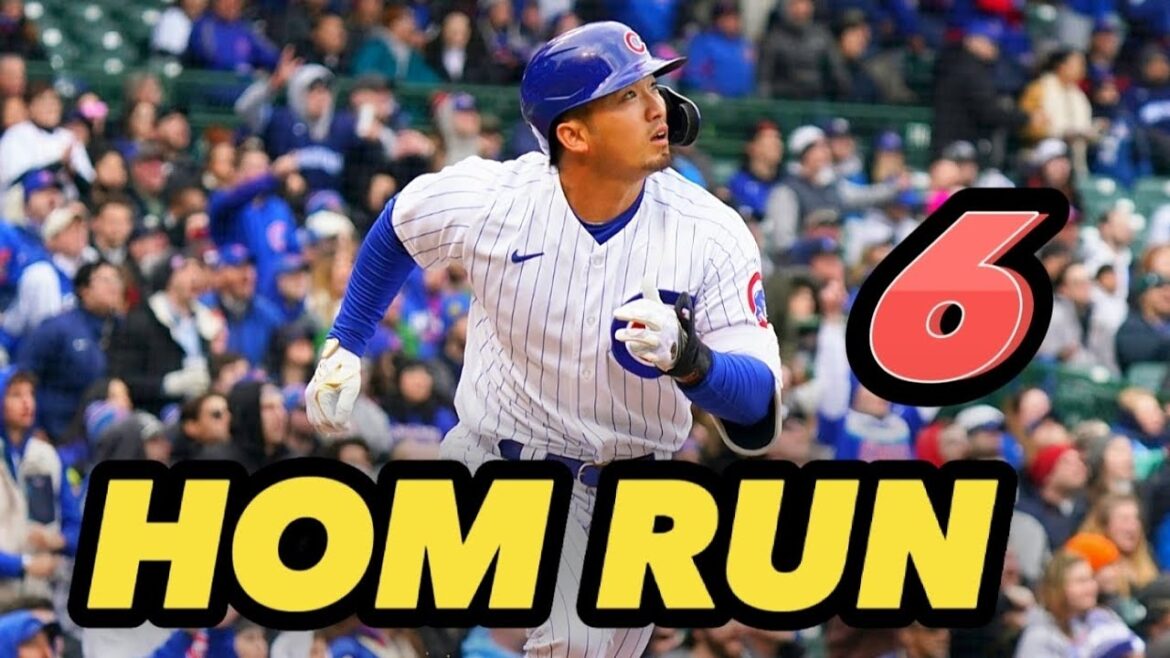 HOME RUN ( 6 ) Seiya Suzuki contre New York Mets |  MLB 2023