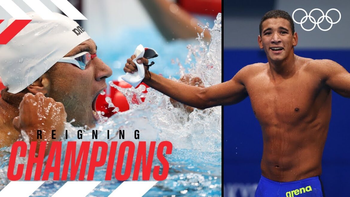 Ahmed Hafnaoui - 400m nage libre Hommes |  Champions en titre