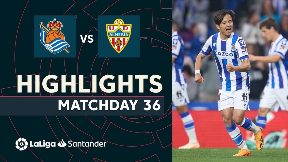 Résumé de Real Sociedad vs UD Almería (1-0)