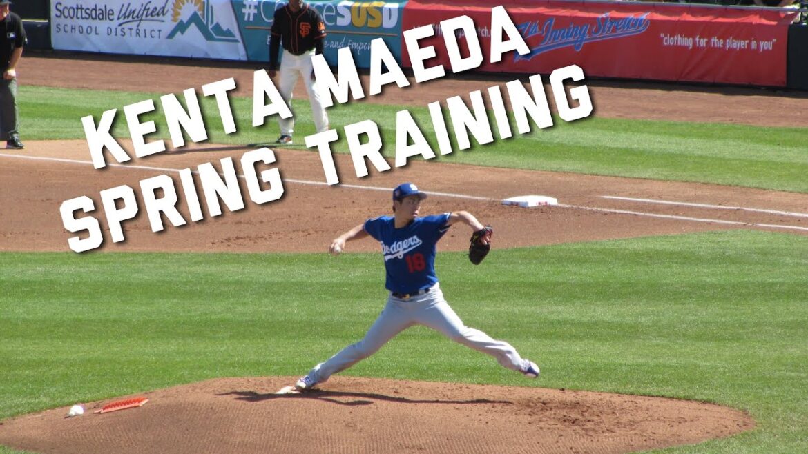 Vidéo du camp majeur d'entraînement printanier de Kenta Maeda