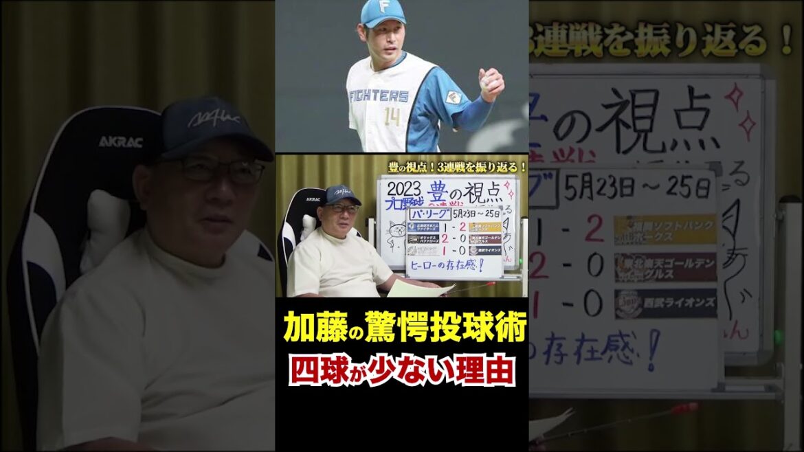 Pourquoi Nippon-Ham Kato a moins de promenades #shorts