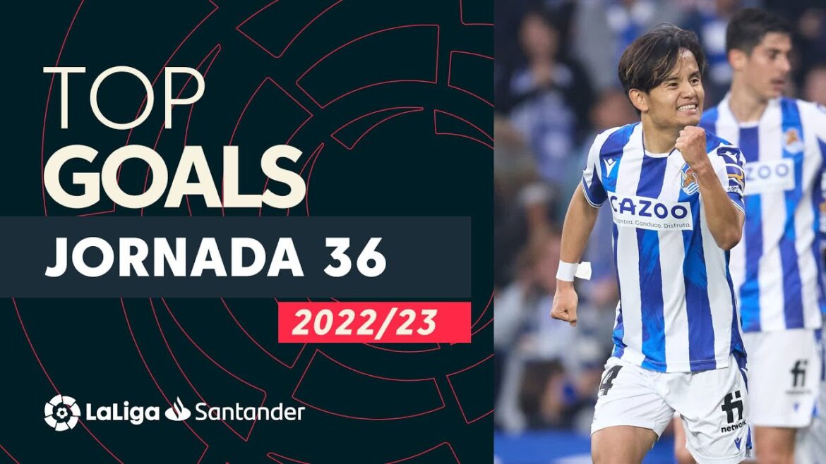 LaLiga TOP 5 Buts Journée 36 LaLiga Santander 2022/2023
