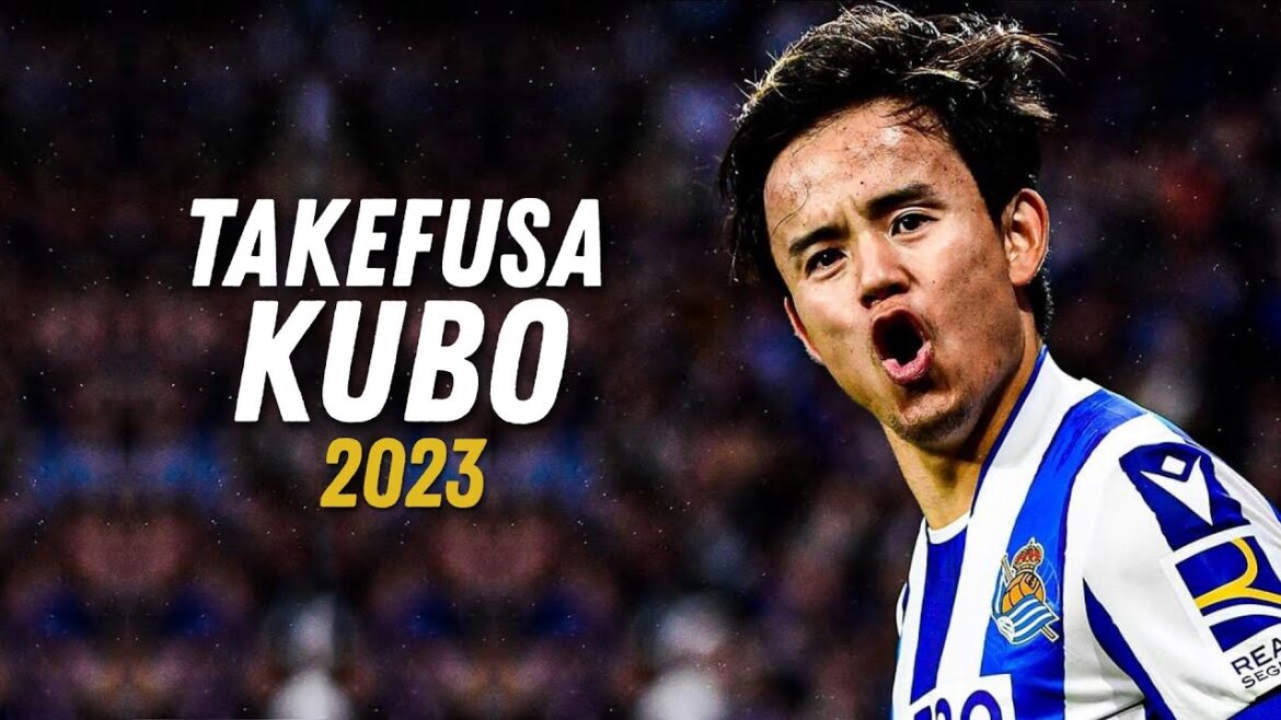 Takefusa Kubo 2023 ► Meilleures compétences et objectifs TALENT - Real Sociedad |  HD
