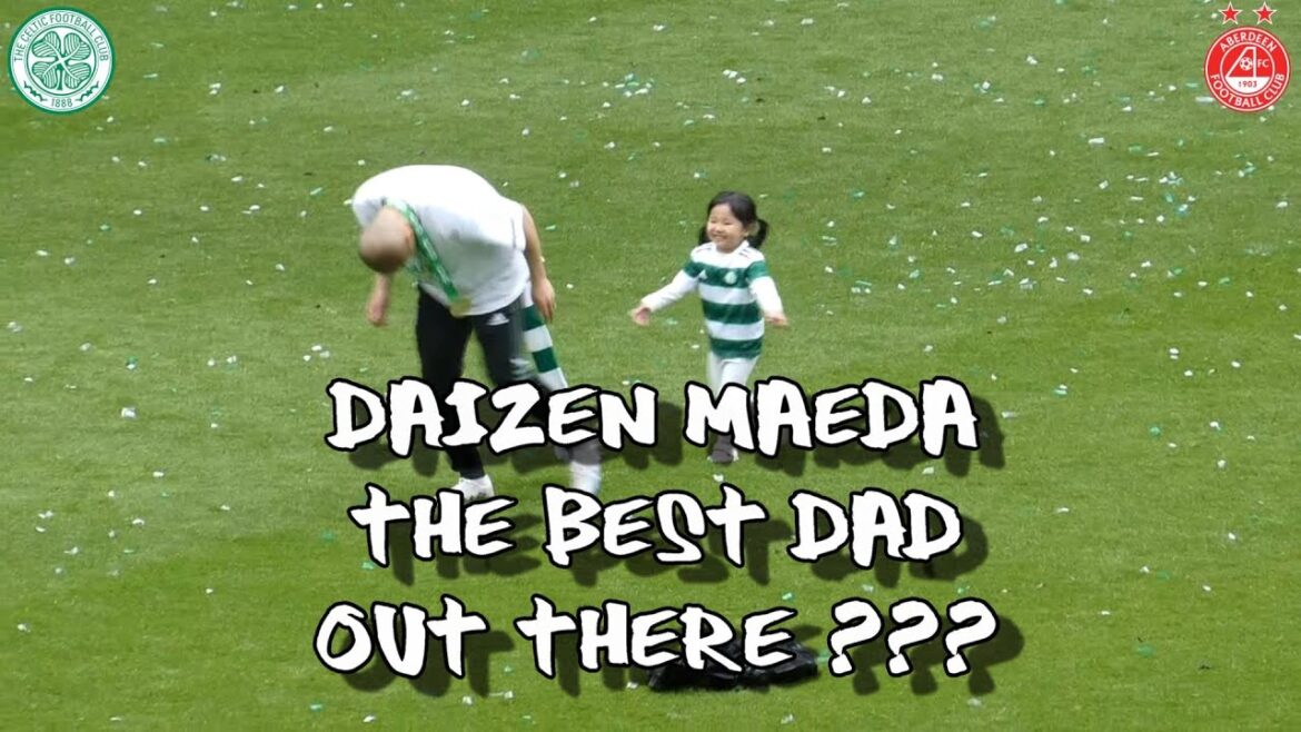 Daizen Maeda - Le meilleur papa là-bas - Celtic 5 - Aberdeen 0 - 27 mai 2023