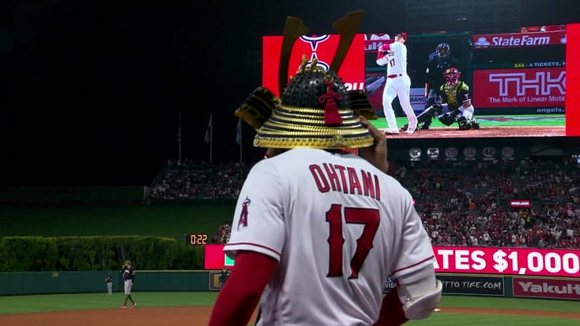 HOME RUN N ° 11!  Shohei Ohtani écrase un tir en solo de 414 pieds la veille avant de prendre un monticule pour les anges