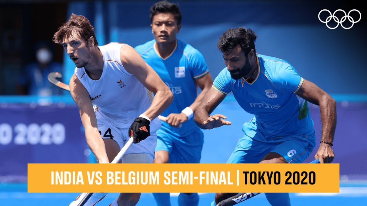 L'Inde descend en Belgique en demi-finale 🏑 |  Faits saillants de #Tokyo2020
