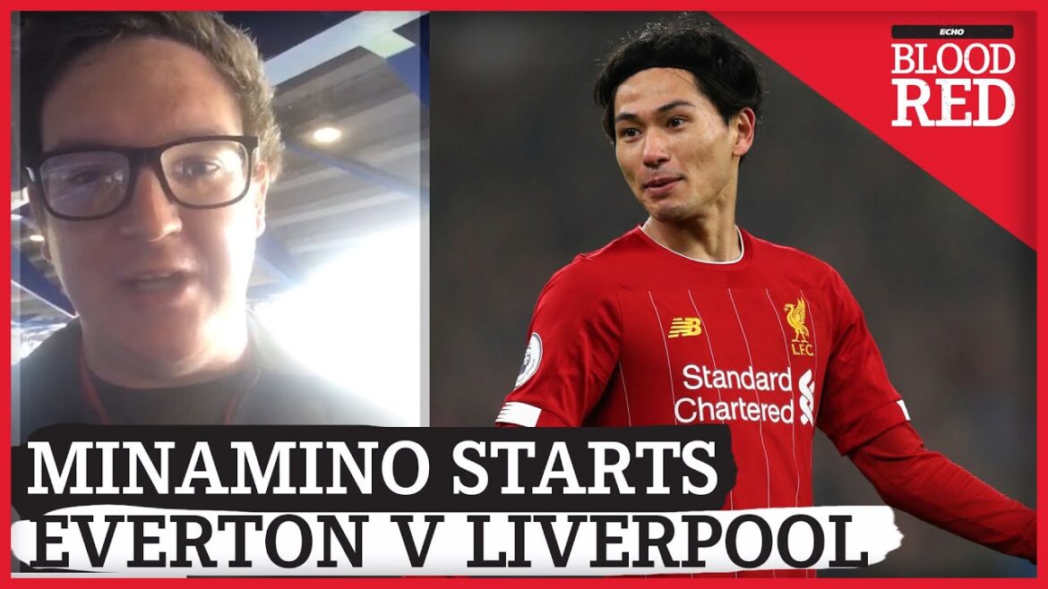 TAKUMI MINAMINO COMMENCE |  Everton contre Liverpool |  Réchauffer