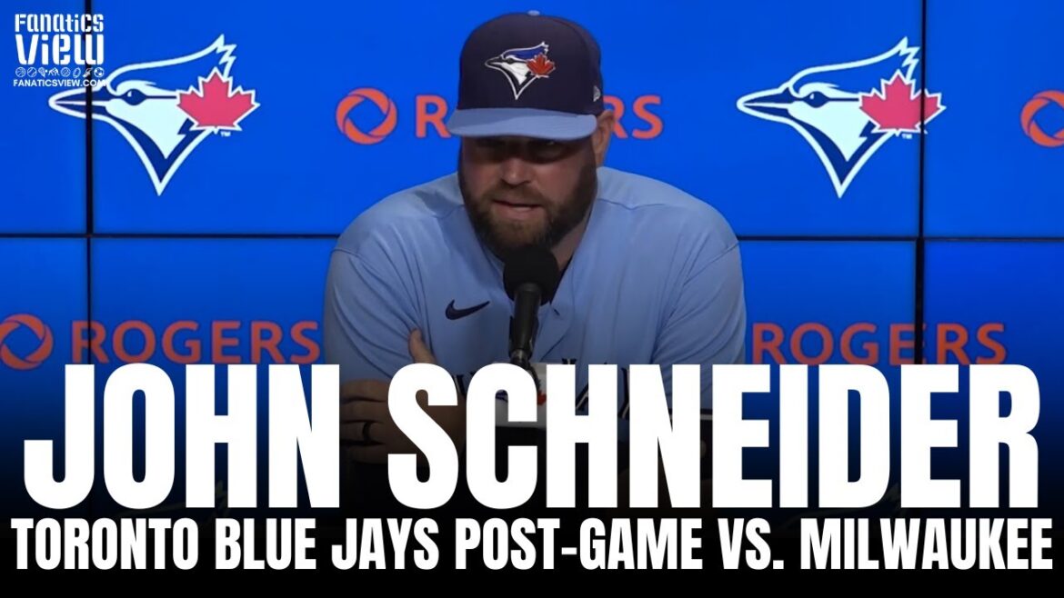 John Schneider parle des améliorations de Yusei Kikuchi pour Toronto, du rôle de Nate Pearson et de Vlad Jr. Hiting
