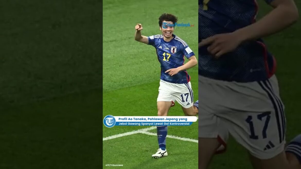 🔴 Profil d'Ao Tanaka, le héros japonais qui a brisé le but espagnol grâce à un but controversé