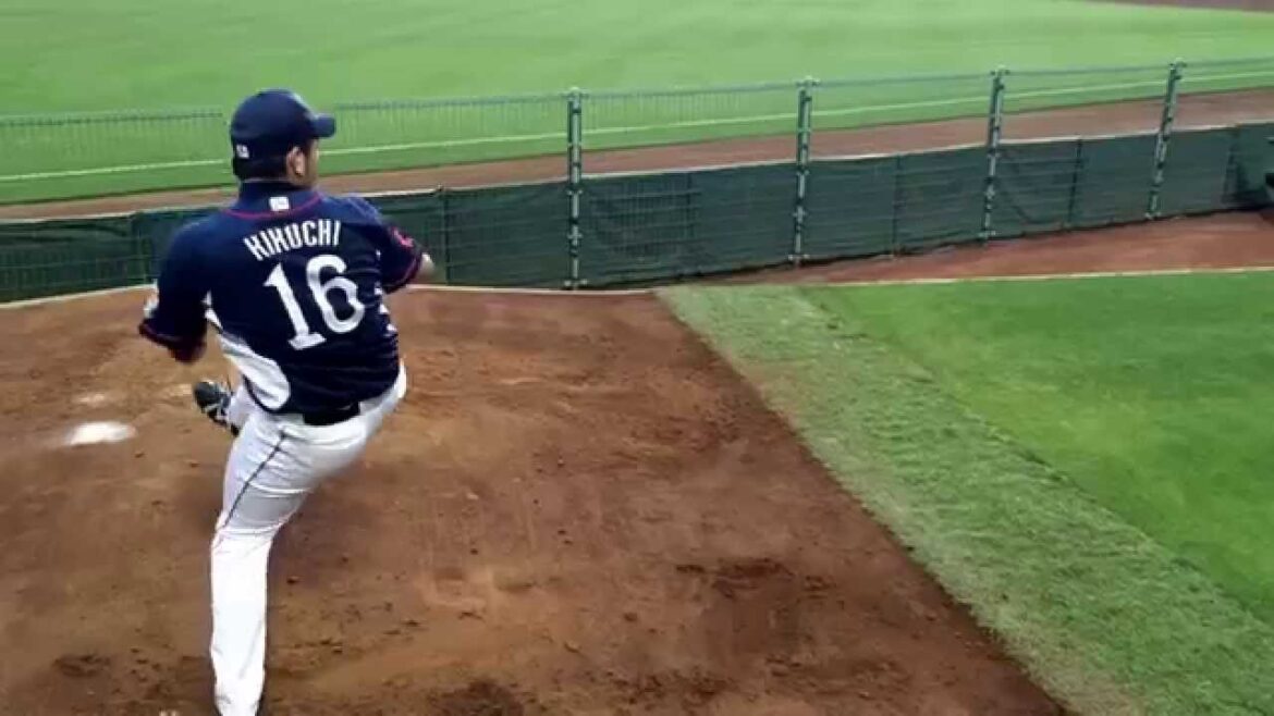 [Seibu Yusei Kikuchi]Forme dynamique d'entraînement au lancer à bout portant