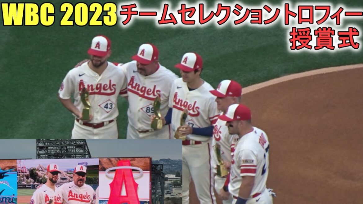 Cérémonie de remise des trophées de sélection de l'équipe WBC2023[Shohei Ohtani]WBC 2023