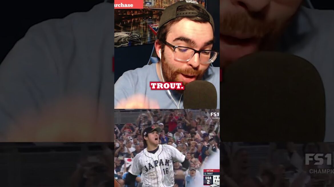 Shohei Ohtani contre Mike Trout était DOIT REGARDER la télévision!  #WBC #miketrout #shoheiohtani