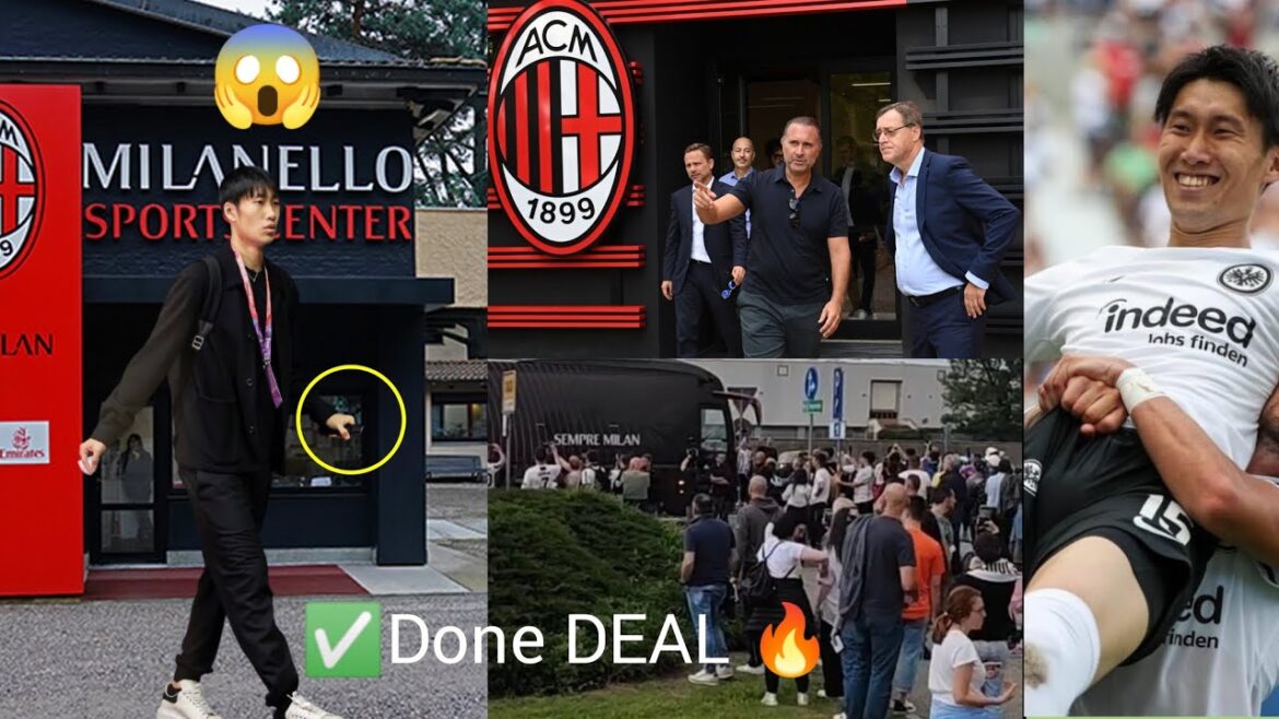 ✅ AFFAIRE CONFIRMÉE !!  Daichi Kamada souhaite la bienvenue à l'AC Milan, l'AC Milan est d'accord pour signer Kamada, les examens médicaux ensuite