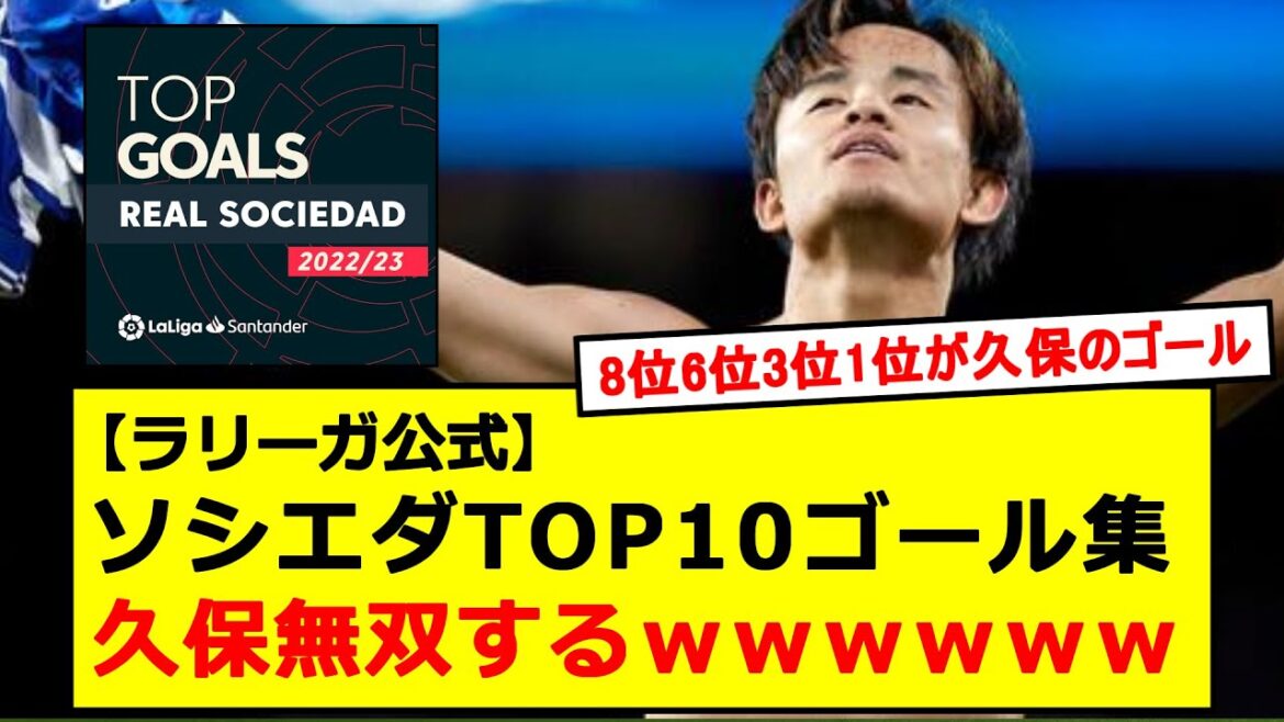 [Laliga Official]wwwwww[Takehide Kubo]qui sera inégalé dans le top 10 des buts