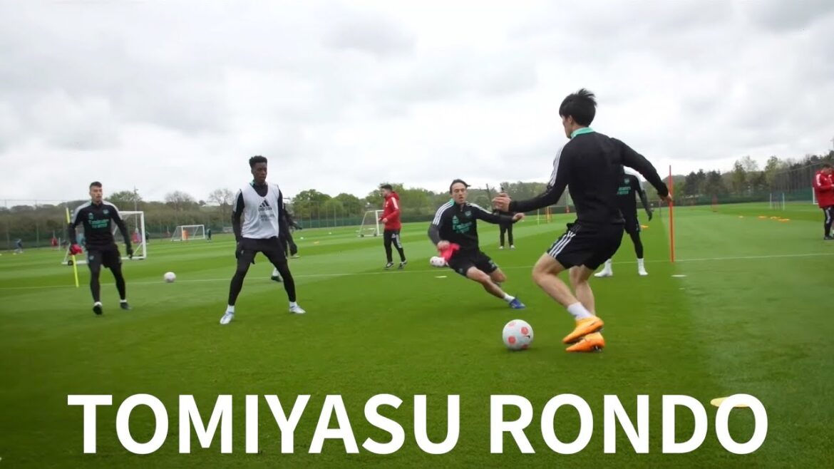 Arsenal Takehiro Tomiyasu Passing 2022.4 - Arsenal Takehiro Tomiyasu Rondo
