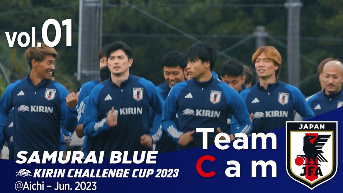 Team Cam vol.1 ｜ Début des activités pour deux Kirin Challenge Cup consécutives ｜ KIRIN CHALLENGE CUP 2023 ＠ Aichi - juin 2023