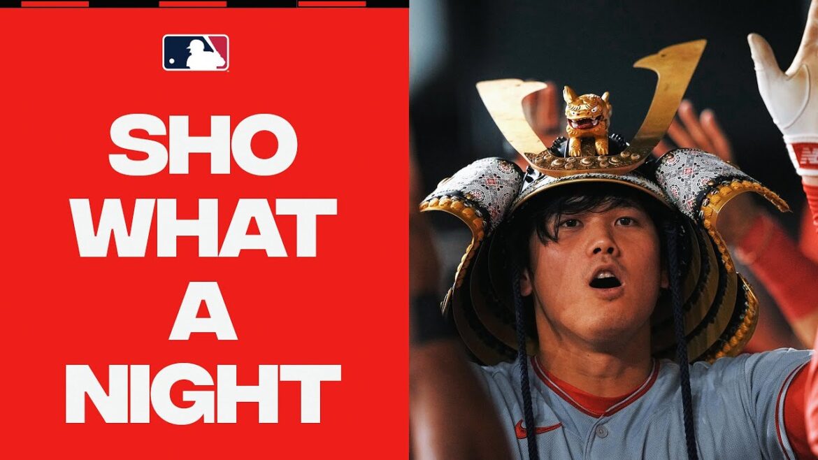 Shohei Ohtani écrase l'un dans l'autre pour son 22e circuit !  (Maintenant à égalité pour la tête de la MLB !)