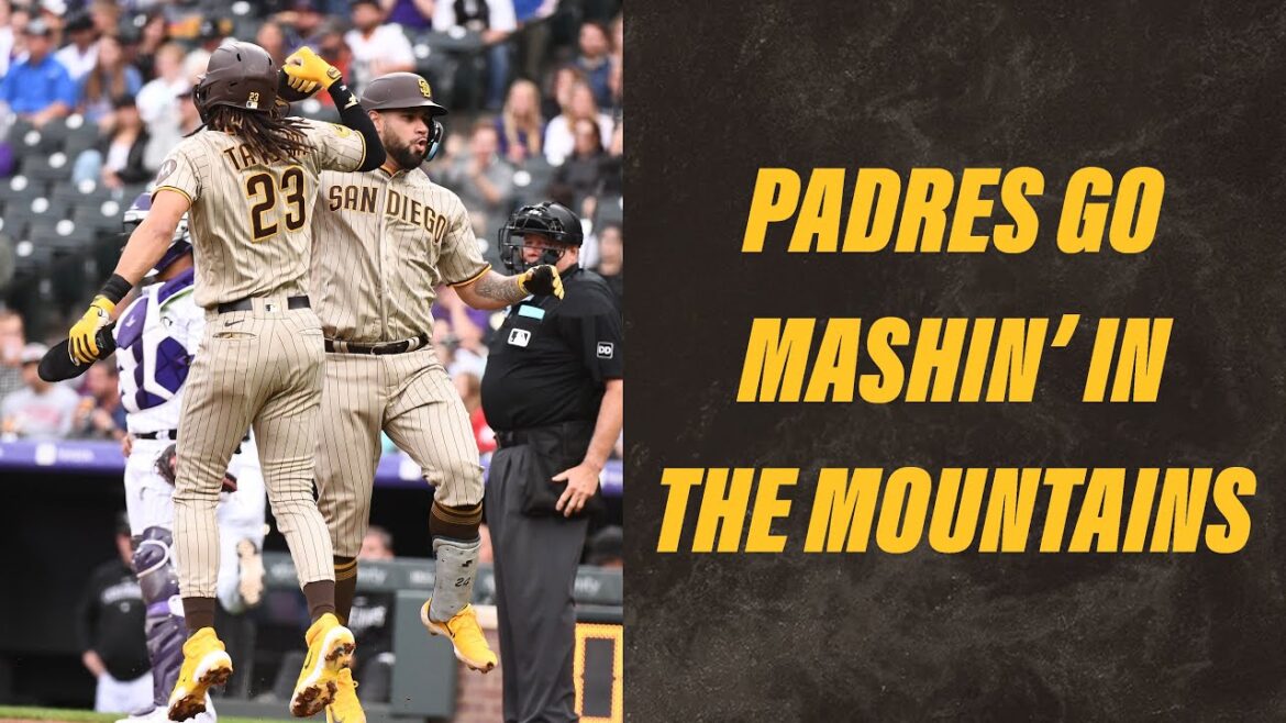 Padres Go Mashin' In The Mountains |  Faits saillants de Padres contre Rockies (09/06/23)