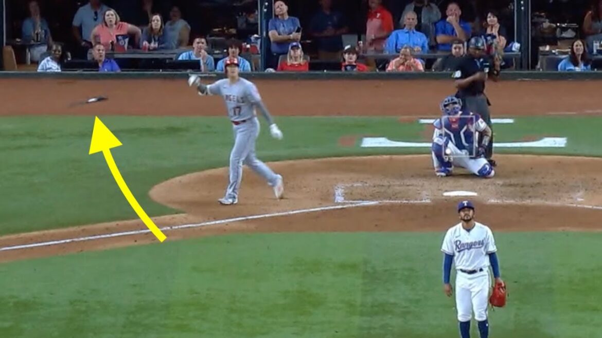 MLB |  Shohei Ohtani Pimps 450+ Home Run (Great Bat Flip)