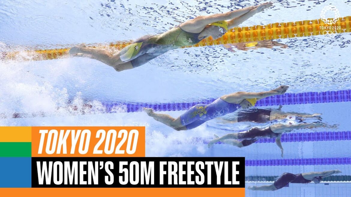 Natation : Finale 50 m nage libre femmes |  Rediffusions de Tokyo 2020